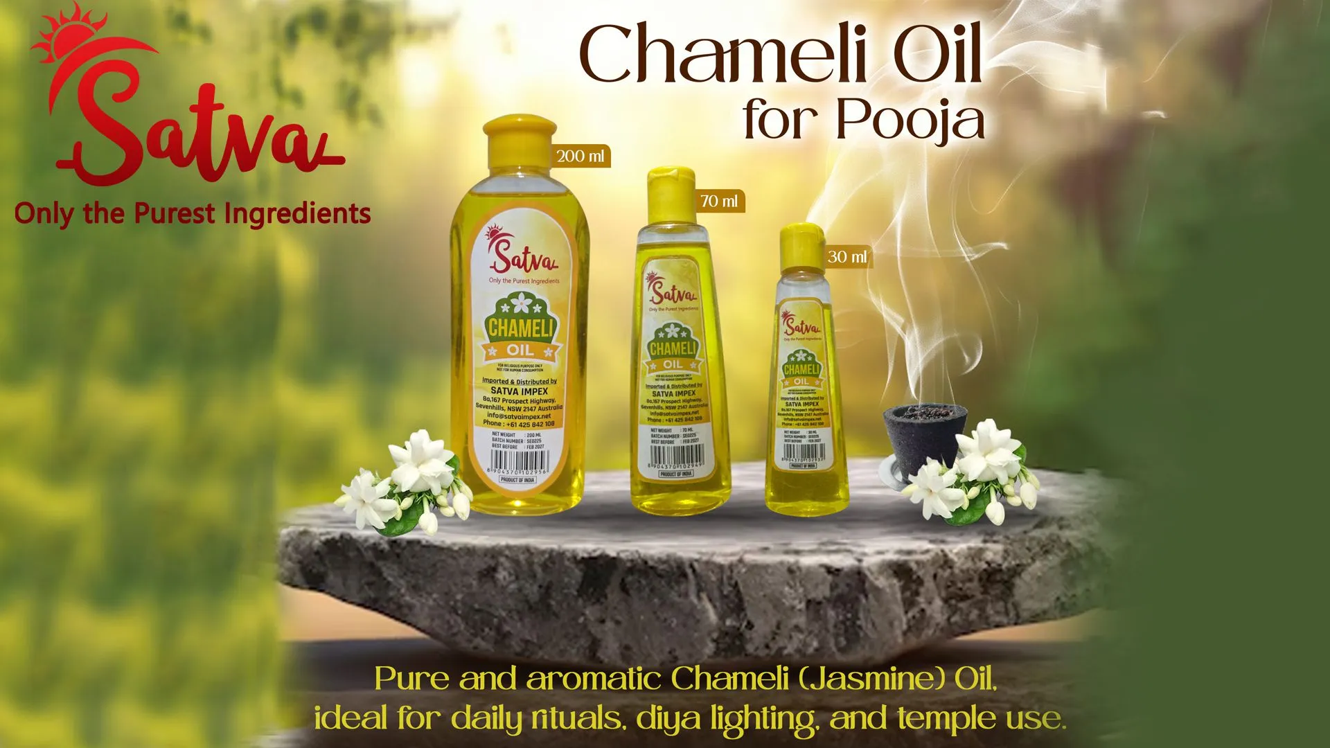 Satva Chameli oil