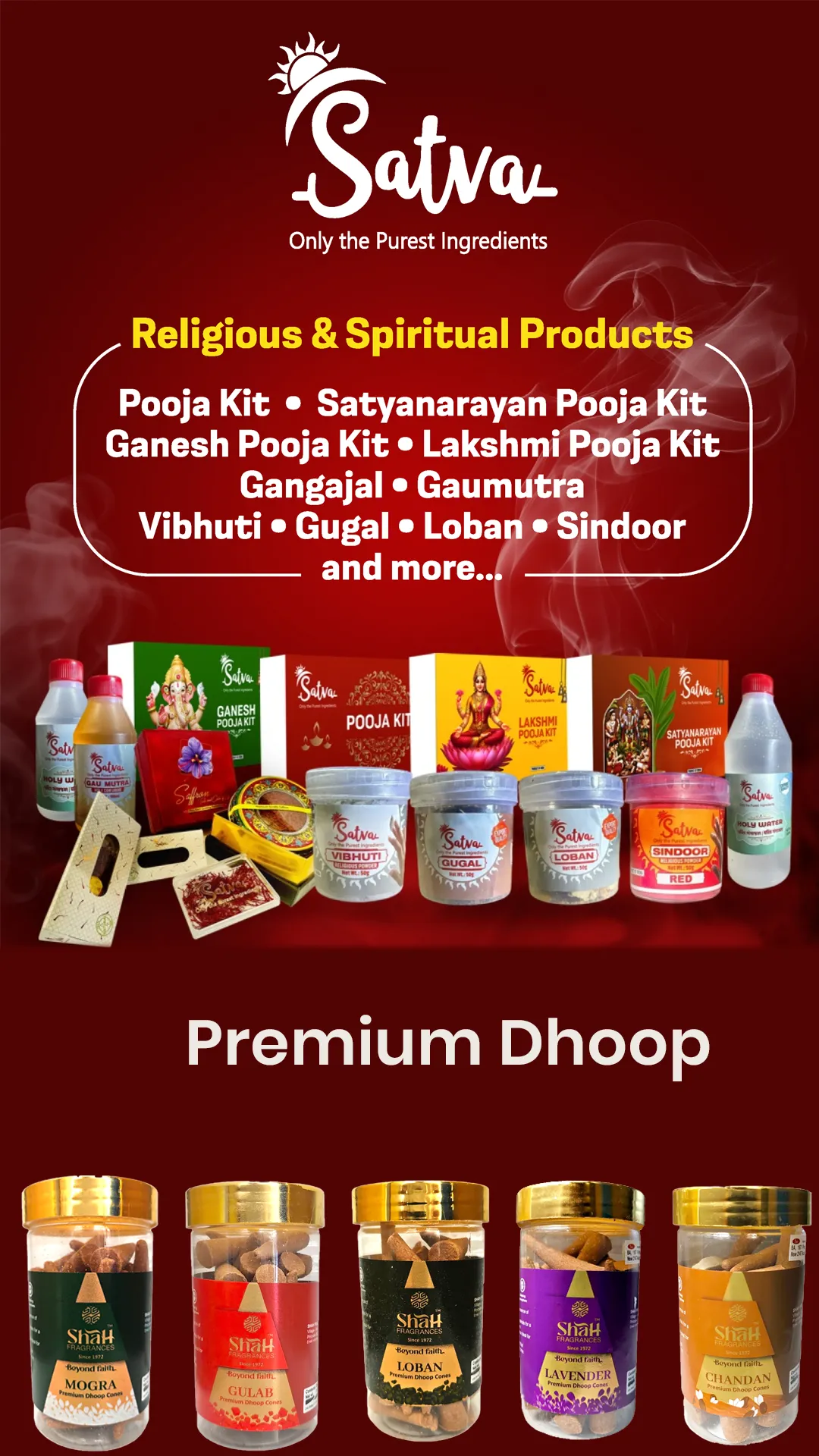 Satva Pooja Kit Dhoop